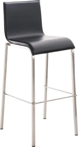 CLP Barhocker Avola I Eleganter Barstuhl mit Kunstlederbezug