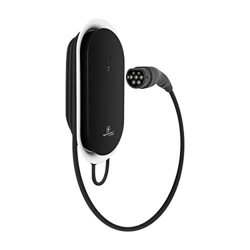 Technivolt 1100 Ladestation - Wallbox für Elektroautos, 11 kW Ladeleistung mit integriertem Typ 2 Kabel, KfW-förderfähig und ideal für sicheres Laden zuhause.