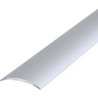 Dalsys Übergangsleiste Selbstklebend 90cm x 30mm Silber Anpassungsprofil