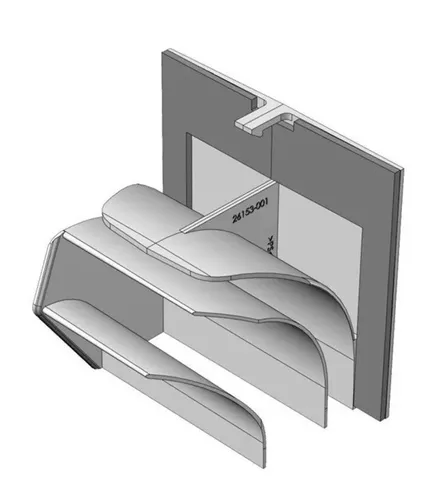 Helios Umbauset Helios ELS-ARS für Ausblas rückseitig 08185 von Helios