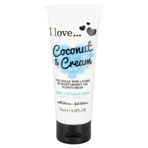 I Love... Coconut & Cream Hand Lotion 75ml