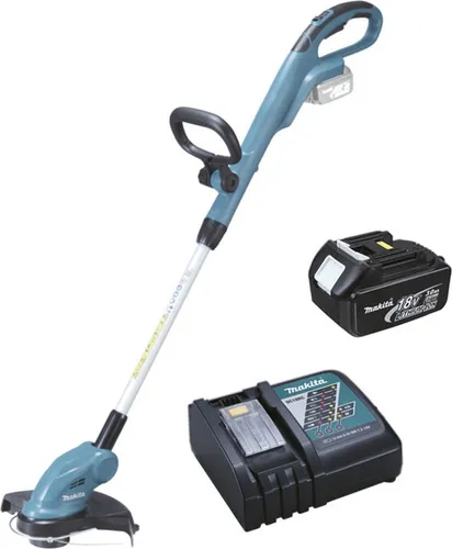Makita Akku Trimmer DUR181 RF1 - Set - Rasentrimmer & Motorsensen, leistungsstarker Akku-Trimmer mit ergonomischem Design für müheloses Arbeiten im Garten.