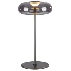 SCHÖNER WOHNEN Tischleuchte grau - Tischleuchte in elegantem Grau, Maße: B: 22 cm, H: 45 cm, Ø: 22 cm. Hochwertige Materialien von SCHÖNER WOHNEN für stilvolles Ambiente.