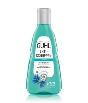 GUHL Anti-Schuppen Shampoo 250 ml - Shampoo für trockene und fettige Kopfhaut, beruhigt Juckreiz und befreit effektiv von Schuppen. Dermatologisch getestet mit 91% natürlichen Inhaltsstoffen.