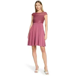 Vera Mont Cocktailkleid Damen kurzarm rot L (40) in rot von Vera Mont