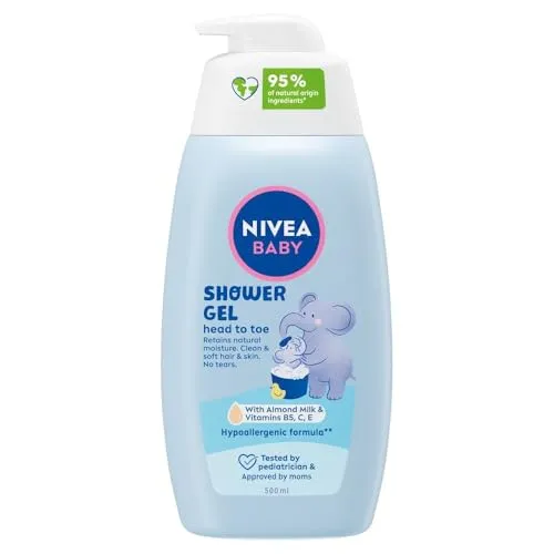 Nivea Baby Sanft Beruhigende Shampoo Hypoallergen für Baby Kinder 500 ml