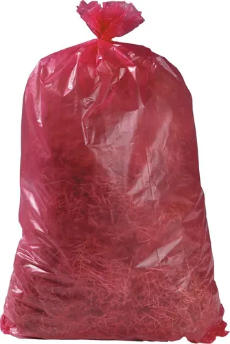 Abfallsäcke Universal HDPE 120 l rot in rot von Deiss