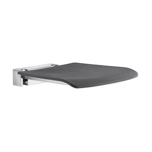 Smedbo FK414 Duschsitz, klappbar, Wandmontage, Grau