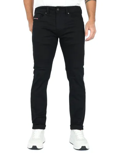 Diesel Slim-fit-Jeans Thommer IB067 - Schwarz 32 - Moderne Slim-fit-Jeans aus leichtem, elastischem Denim für optimalen Tragekomfort. Ideal für einen lässigen Look mit gerader Beinform und niedrigem Bund.