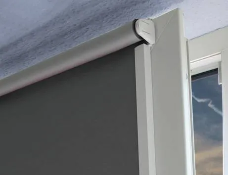 Gardinia Seitenprofil für Easyfix-Rollo 210 cm weiß von GARDINIA