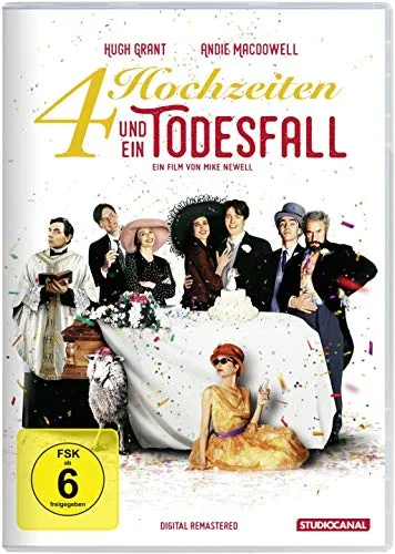 Vier Hochzeiten und ein Todesfall - Digital Remastered (DVD)