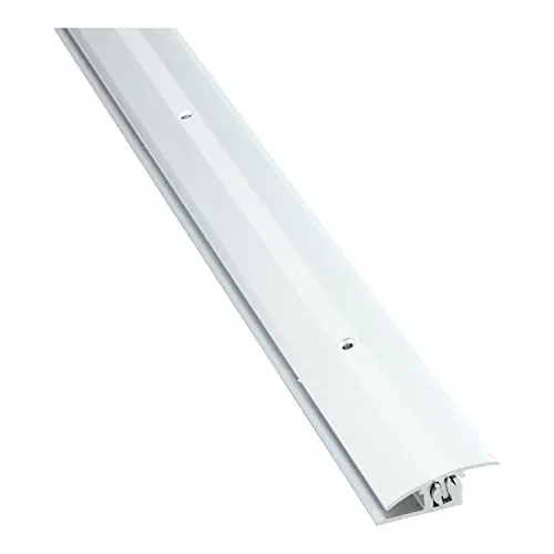 Übergangsprofil Übergangsleiste Höhenausgleichsprofil PROLINE PROVARIO Uni, 7-18 mm, Aluminium, 100 cm, eloxiert Silber