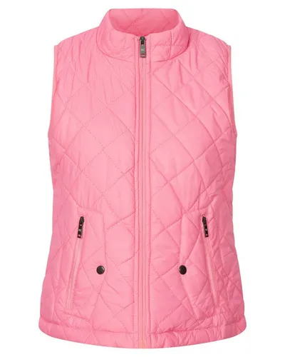 Rock Creek Damen Steppweste D-506 in Pink, - Funktionsjacke mit eleganter Steppoptik, winddicht und atmungsaktiv für hohen Tragekomfort bei Freizeit- und Outdoor-Aktivitäten.