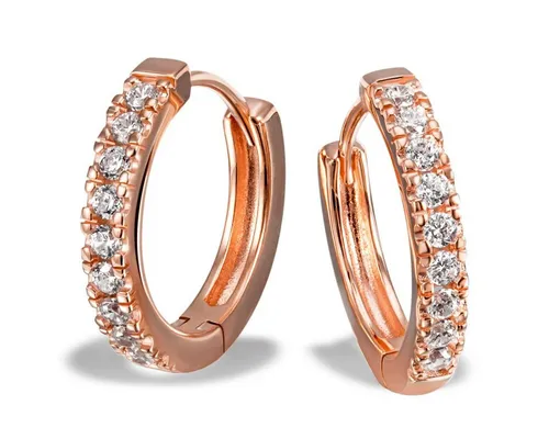 goldmaid Paar Creolen in rosegold von Goldmaid