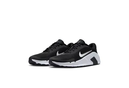 Nike Herren Sneaker Flex Trainer Men, Schwarz, Gr. 47 - Trendige Herren Sneaker von Nike mit atmungsaktivem Obermaterial und bequemer Einlegesohle. Ideal für den täglichen Einsatz und optimaler Passform dank klassischem Schnürverschluss.