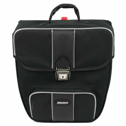 Haberland Einzeltasche Safe 16 Liter sw - Fahrradtaschen mit 16 Litern Volumen, wasserdicht und ideal für sicheres Verstauen von Wertsachen auf Radtouren.