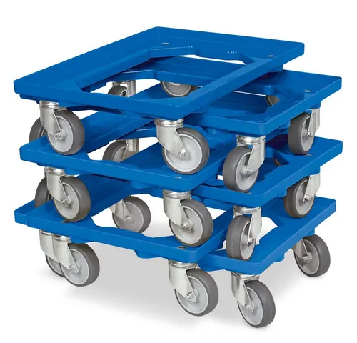 Rollwagen & Sackkarren Blau von BRB Lagertechnik