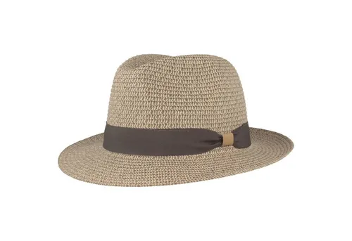 Breiter Strohhut Bogart Kofferhut mit UV Schutz 50+