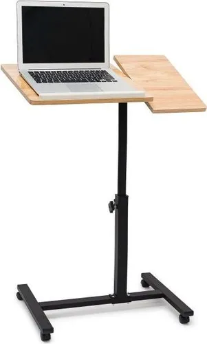 Höhenverstellbarer Laptoptisch aus Holz