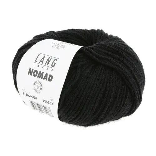 Wolle Kreativ! Lang Yarns - Nomad Fb. 4 schwarz 25 g