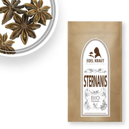250g BIO Sternanis ganz | EDEL KRAUT Hocharomatisch - Star Anise