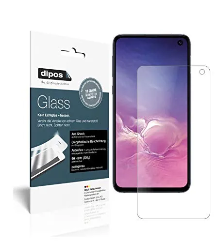 dipos I 2X Displayschutz matt kompatibel mit Samsung Galaxy S10e Schutzfolie 9H Anti-Shock