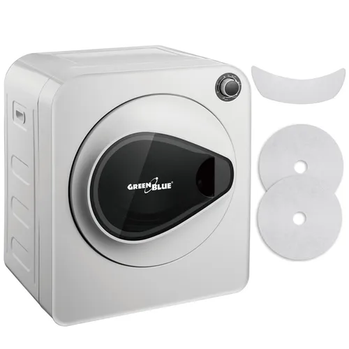 Elektrischer Wäschetrockner 3kg GreenBlue Universal GB405 in weiß von GreenBlue