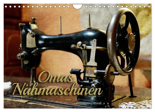 Renate Bleicher | Omas Nähmaschinen (Wandkalender 2026 DIN A4 quer), CALVENDO...