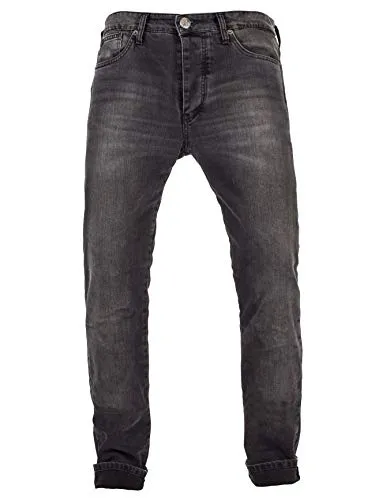 Motorrad Jeans John Doe Ironhead - Schwarz W30/L32 - Motorradhosen für Männer, ausgestattet mit hoher Abriebfestigkeit und stylischem Design, ideal für Sicherheit und Komfort auf der Straße.