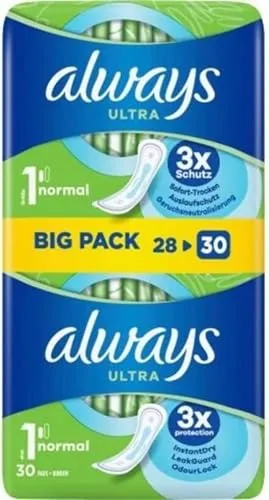 Slipeinlagen & Binden von Always