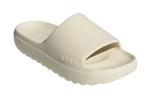 adidas Performance Adilette Lumia Badeschuhe - Beige Damen Badeschuhe mit weichem Synthetikfutter für ultimativen Komfort. Ideal für Poolbesuche oder entspannte Tage zu Hause. Schnell trocknendes Obermaterial und flexible Außensohle bieten ein angenehmes Laufgefühl.