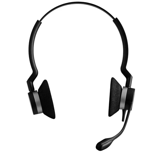 JABRA BIZ 2300 USB-C binaural MS - Hochwertiges Noise Cancelling Headset, optimiert für Microsoft mit 360° drehbarem Mikrofonarm und HD-Voice Wideband-Audio