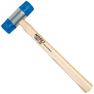 Hazet Schonhammer 1951-32, Kopf-Ø 32mm, 2 Acetateinsätze, mit Eschenholzstiel