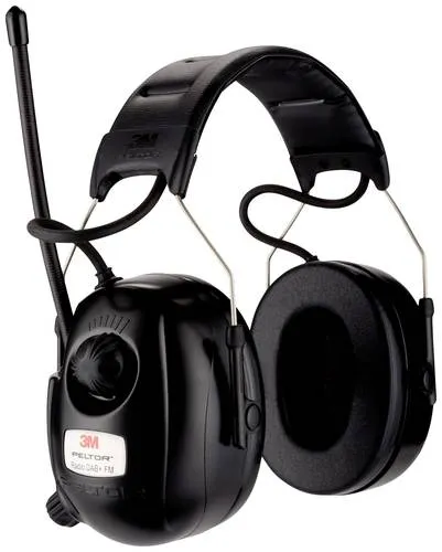3M Peltor HRXD7A-01 - Kapselgehörschutz-Headset 31 dB, optimaler Lärmschutz für konzentriertes Arbeiten und Kommunikation