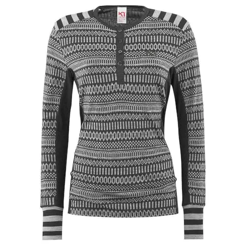 Kari Traa åkle Longsleeve dark grey (DGREY) L