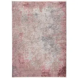 Novel Vintage-Teppich Saint, Creme & Rosa, 65x130 cm in pink von Oci Die Teppichmarke