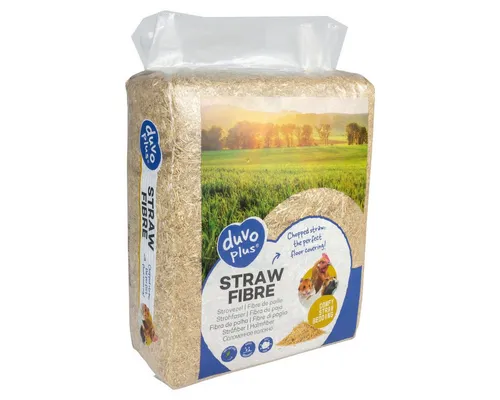 DUVO+ Kleintierstreu Strohfaser 2,8 kg / 45 l