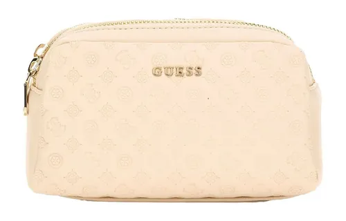 Guess Aufbewahrungstasche Double Zip in beige von GUESS