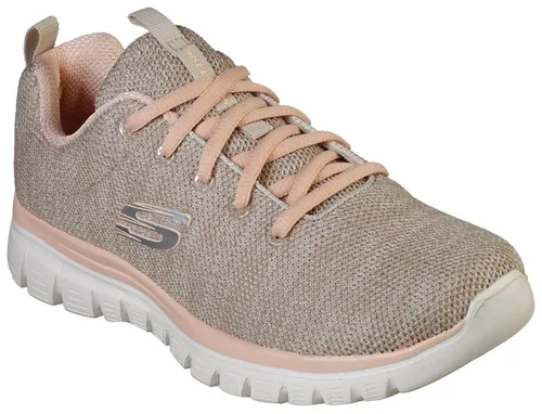 Skechers Graceful - Twisted Fortune Sneaker - Sportlicher Freizeitschuh mit Memory Foam für optimalen Komfort. Ideal für alle, die Wert auf Stil und Bequemlichkeit legen.