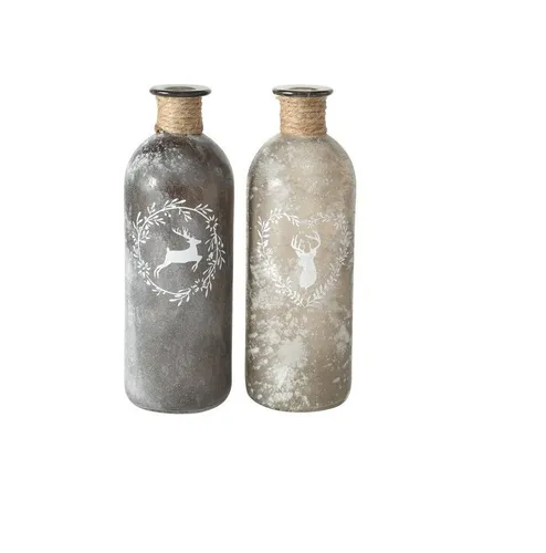 BOLTZE Dekovase Boltze Leopold Vase 2er Set (2 St)