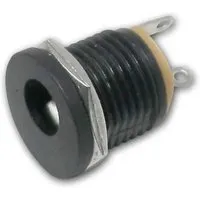 world-trading-net DC-Einbaubuchse Kunststoff Pin 25mm Lötanschluß