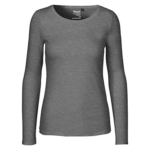 Neutral - Damen Longsleeve / Dark Heather, L