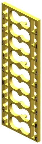 Produktbild Siemens 6ES71936CP112MT0 6ES7193-6CP11-2MT0 SPS-Farbkodierschild