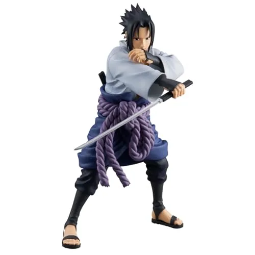 Uchiha Sasuke Grandista Figur - Naruto Shippuden - Sammelfigur aus PVC, original verpackt und ideal für Manga-Fans, perfekt für Sammler und als Geschenk.