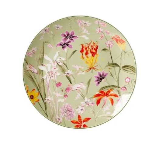 Ritzenhoff & Breker Geschirr-Serie Flora Grün Größe Speiseteller 27 cm Flora Grün Voll