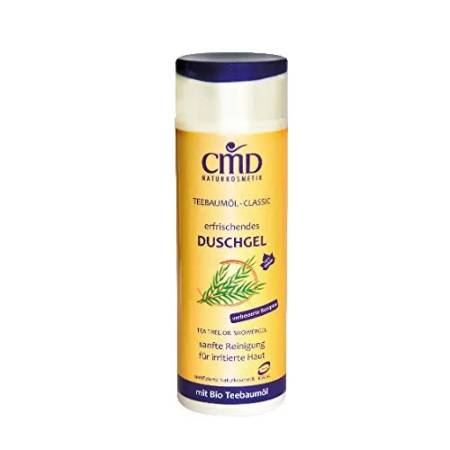 CMD Teebaumöl Duschgel 200ml - Duschgel mit erfrischendem Teebaumöl für eine sanfte Reinigung und Pflege der Haut. Ideal für eine belebende Dusche und zur Unterstützung der Hautgesundheit.