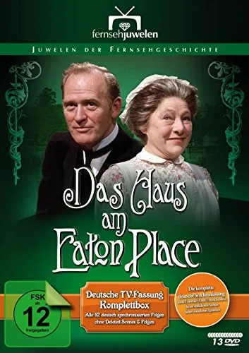 Das Haus am Eaton Place - Komplettbox mit 52 deutschen Folgen - Deutsche Fernsehfassung, 13 DVDs, ideal für Fans klassischer Serien und nostalgische Filmabende