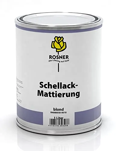 Produktbild Rosner Schellack Blond Antik Möbel Lack 1 L