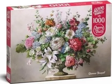 CHERRY PAZZI Puzzle Charmanter Blumenstrauß 1000 Teile