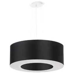 Sollux SL.0748 Kronleuchter SATURNO 50 schwarz - Eleganter SATURNO-Kronleuchter in Schwarz, perfekt für jeden Raum. Sein zeitloses Design passt sich mühelos verschiedenen Einrichtungsstilen an und sorgt für ein stilvolles Ambiente.